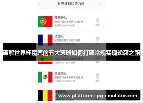 破解世界杯魔咒的五大策略如何打破常规实现逆袭之路