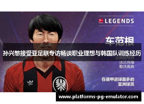 孙兴慜接受亚足联专访畅谈职业理想与韩国队训练经历